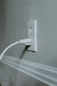 outlet with cord